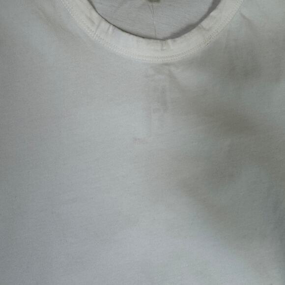 Madewell The Perfect Crewneck Tee WMNS 2XS White Cotton Short Sleeve Lightweight - Picture 7 of 9